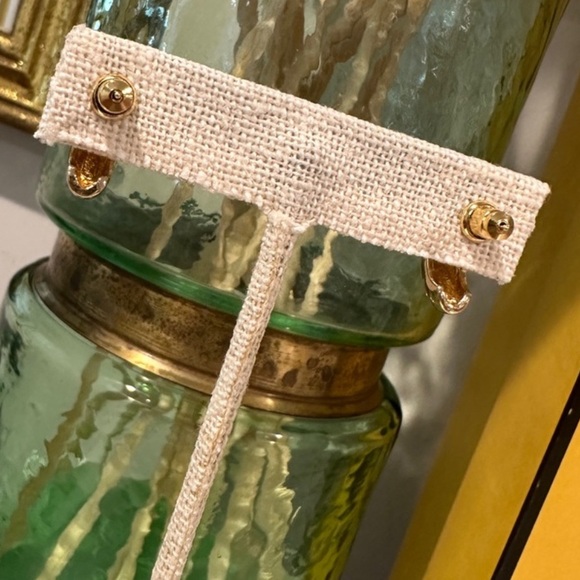 Dior Vintage Pear and Stud Gold Tone Clip On Earrings - Picture 4 of 7